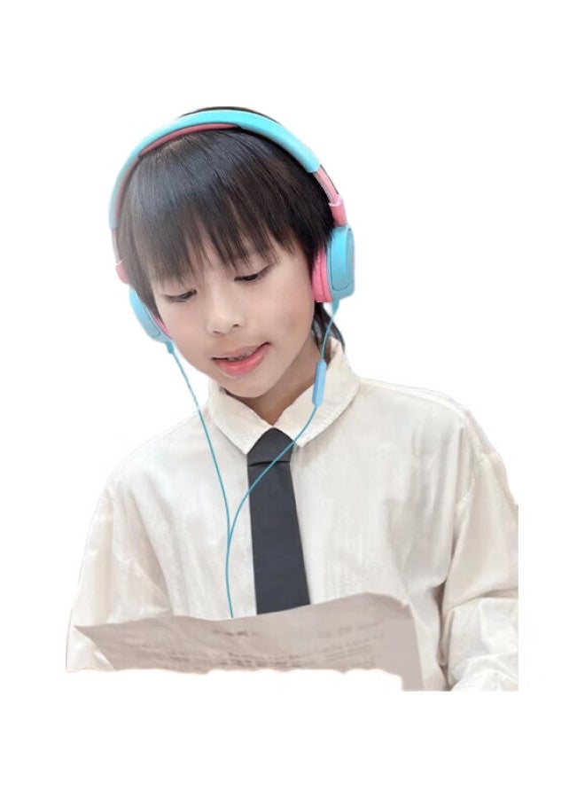 Jbl Jr310 Children'S Educational Headphones With Low-Noise Volume Control, Microphone, Immersive English Learning, Online Class, And Music Headphones For Students, Blue - Image 1