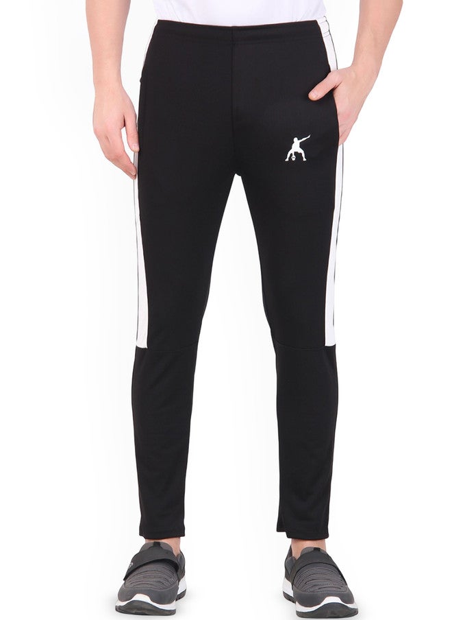 PREEN Men Striped Mid Rise Slim Fit Track Pants - Image 5