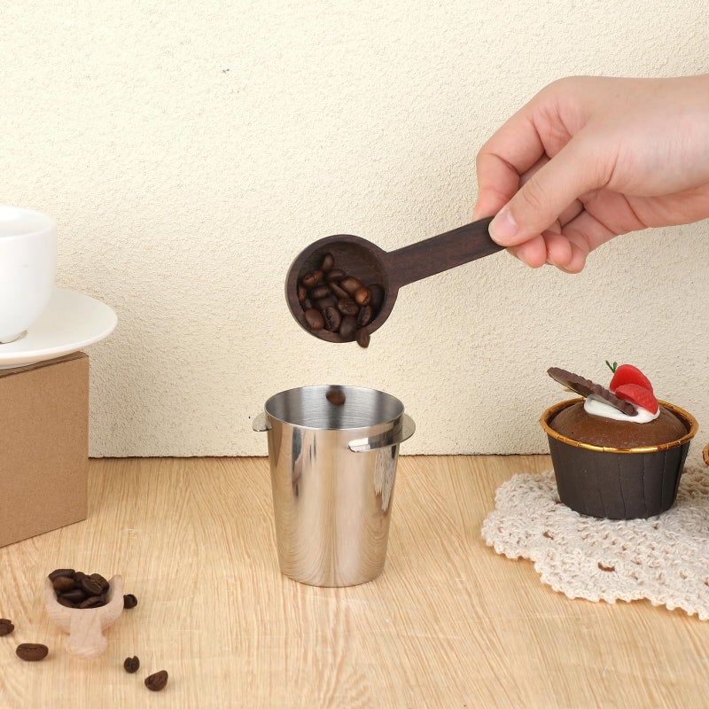 Hariendny Coffee Dosing Cup 58mm, Stainless Steel Dosing Cup Compatible with All 58mm Portafilter, Coffee Powder Cup, Coffee Powder Feeder, Coffee Machine Accessories - Image 5