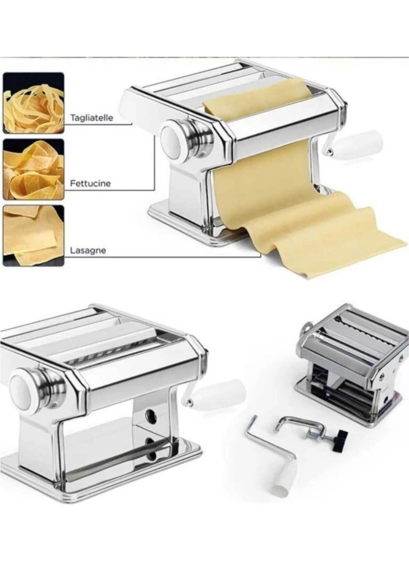 Tamu Noodle Pasta Making Cutting Machine Dough Lasagna Spaghetti Raviolli Machine 150 mm  - Image 4