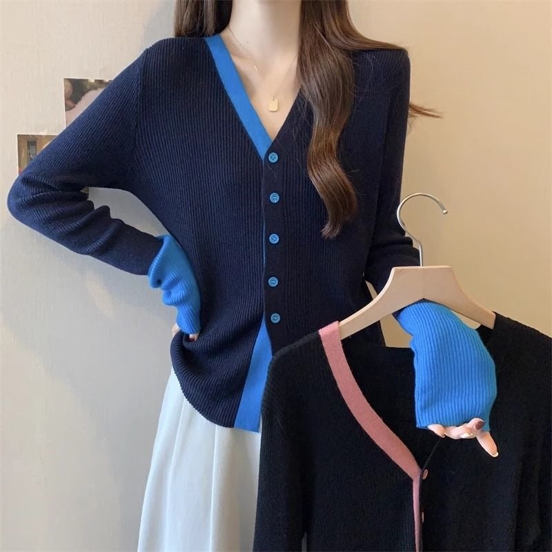 New Stylish Knitted Cardigan With A Sense Of Design, 2024 Temperament, Slimming And Age-Reducing Knit Top - Image 3