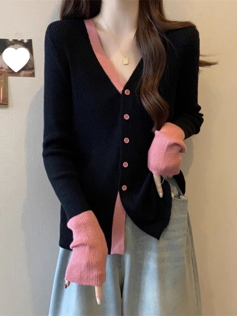 New Stylish Knitted Cardigan With A Sense Of Design, 2024 Temperament, Slimming And Age-Reducing Knit Top - Image 4