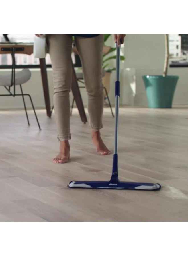 BONA Microfiber Cleaning Pad for Multi-Surface Floors Blue - Image 1
