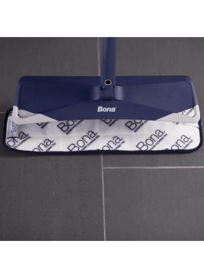 BONA Microfiber Cleaning Pad for Multi-Surface Floors Blue - Image 5