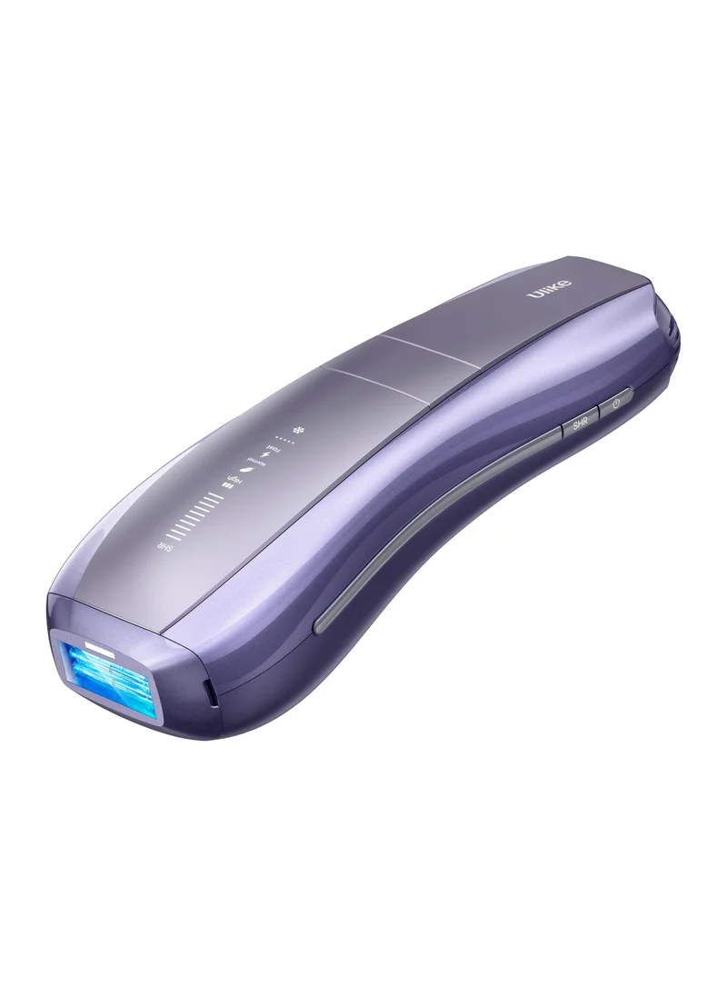 يولايك Ulike Laser Hair Removal, Air 10 IPL Hair Removal for Women and Men  Case, 65°F Ice-Cooling Contact, Dual Lights, Skin Sensor & SHR Mode* for Nearly Painless, Effective & Long-Lasting Hair Removal from Home, Purple