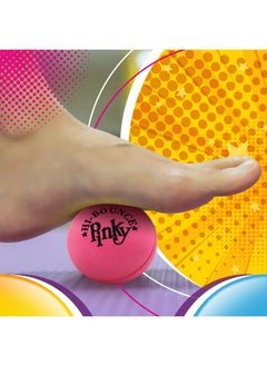 Ja-Ru JA-RU Hi-Bounce Pinky Ball (1 Pack) Rubber-Handball Bouncy Balls for Kids. Small Pink Stress Ball. Indoor & Outdoor Sport Party Favors. Bouncing Throwing Play Therapy. 976-1E  - Image 5