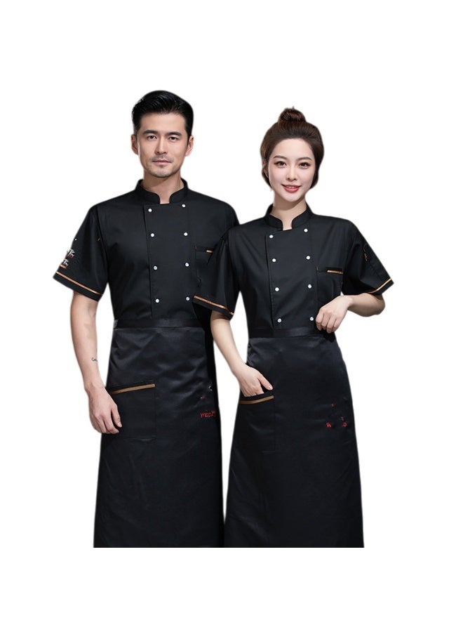 KUYING New Chef Workwear Top+Apron Set - Image 1