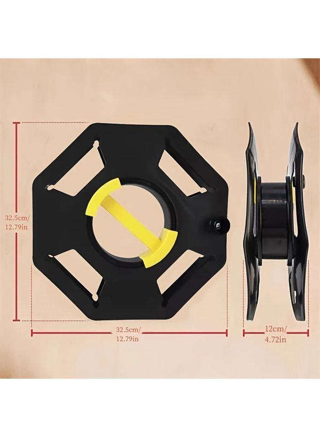 1 قطعة بكرة كابل متينة سعة 25 متر مع آلية يدوية لللف وقفل لمقطورات السفر والقوارب - Image 4