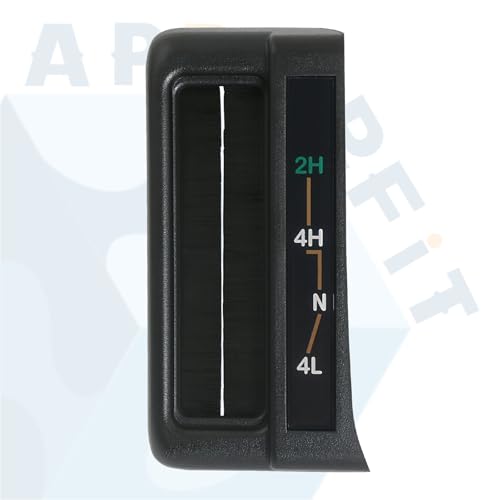 APPERFiT 231 Transfer Case Shift 4x4 Indicator Bezel Cover Command Trac Compatible with Jeep Cherokee XJ 19972001 Gear Selector Shifter Panel Repair Accessories Parts 5EL90LAZAB - Image 3