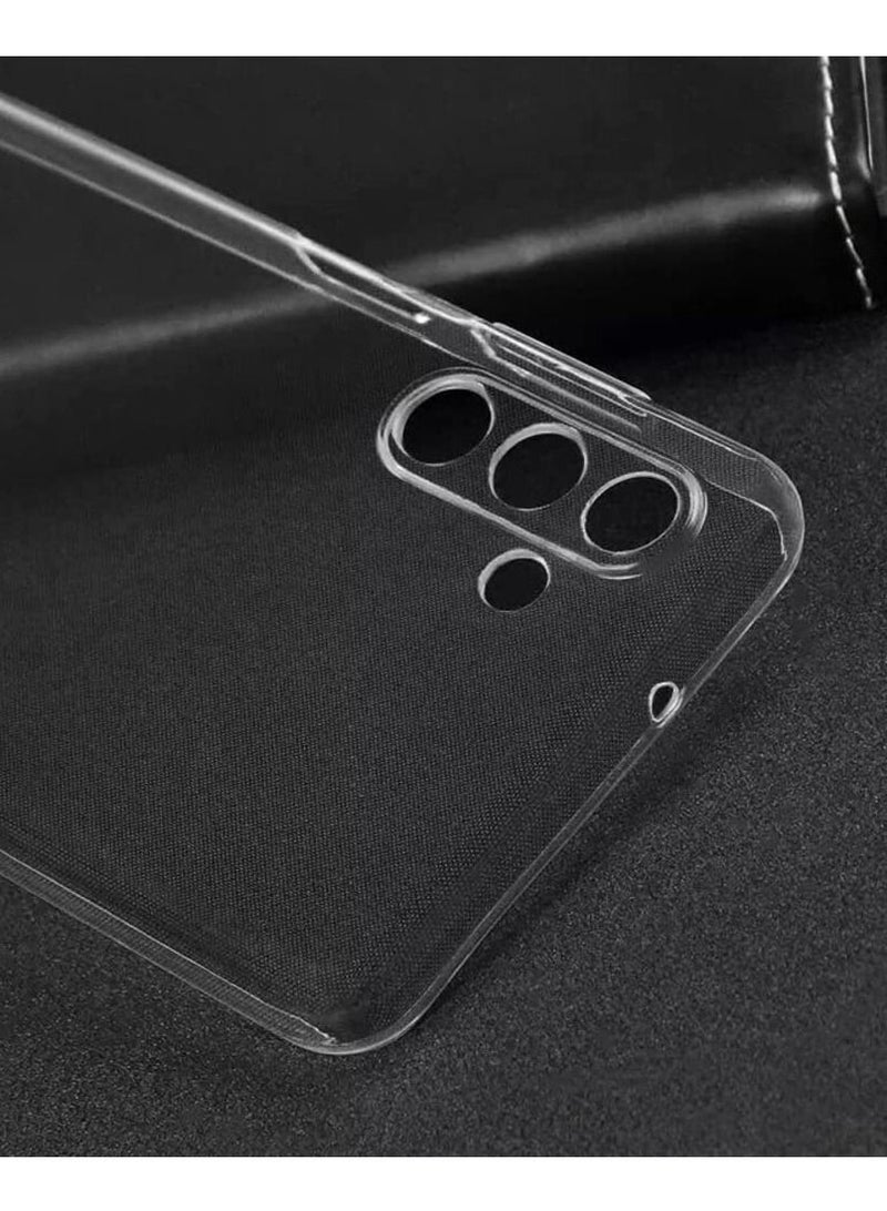BORTONY Galaxy A54 5G Clear Case Soft Flexible Silicone TPU Shockproof Transparent Back Cover Compatible with Samsung Galaxy A54 5G - Image 3
