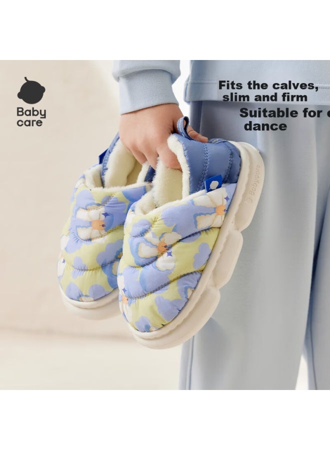 Babycare Children's Slippers Autumn Winter Indoor Non-slip Baby Cotton Slippers Multi-color Butterfly Pink 170mm - Image 1
