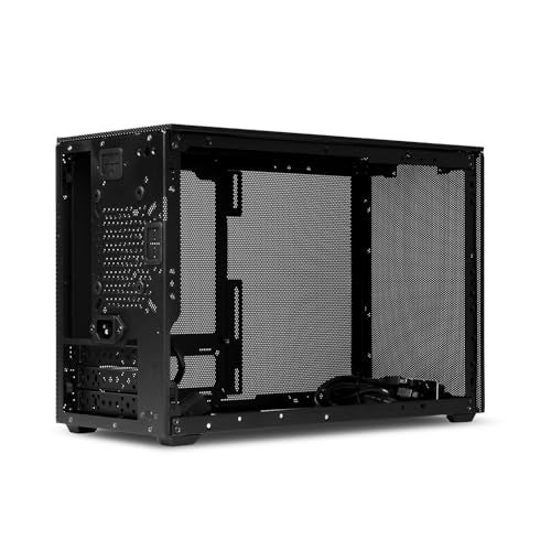 SSUPD Meshroom D Mini-ITX Small Form Factor (SFF) Case - Full Mesh Side Panel - Tool-Free and Easy Accessibility Black (Variant B) - Image 3