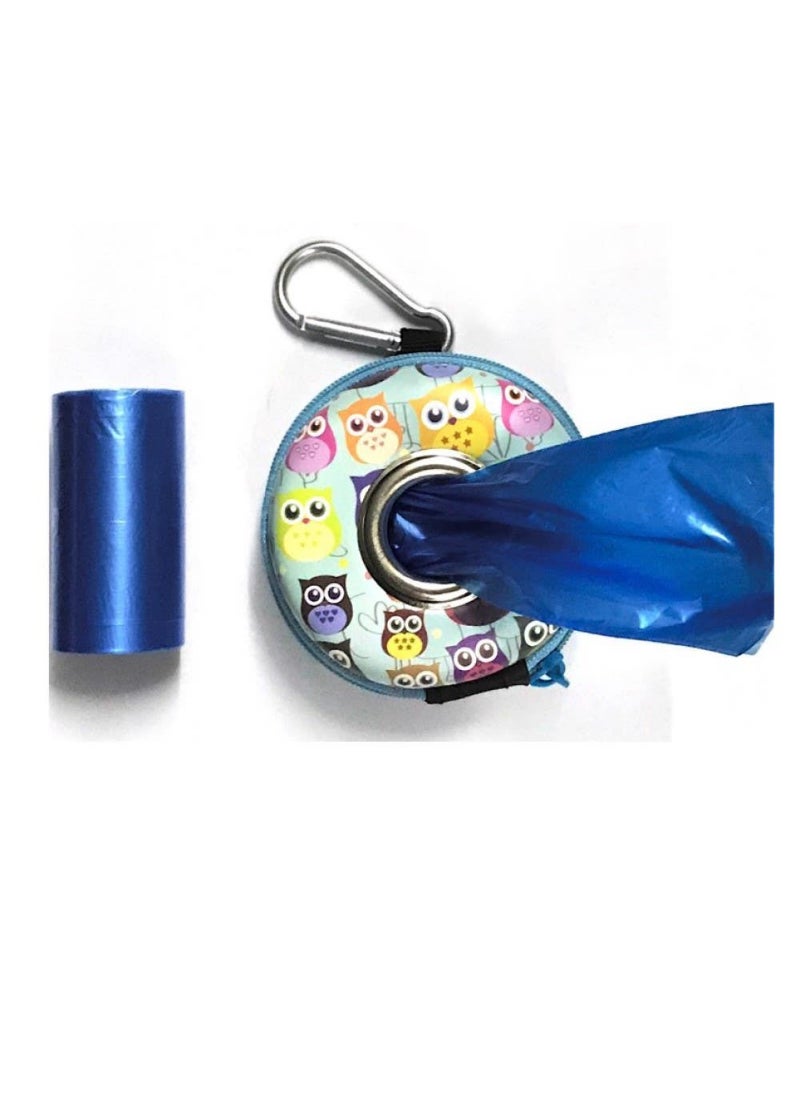 LuQu Luqu Nappy Disposable Bags Dispenser And 2 Refill Purse Blue 