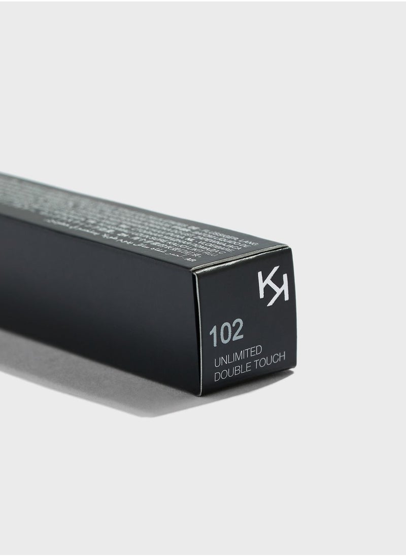 KIKO MILANO - Unlimited Double Touch Lipstick - 102 - Image 1