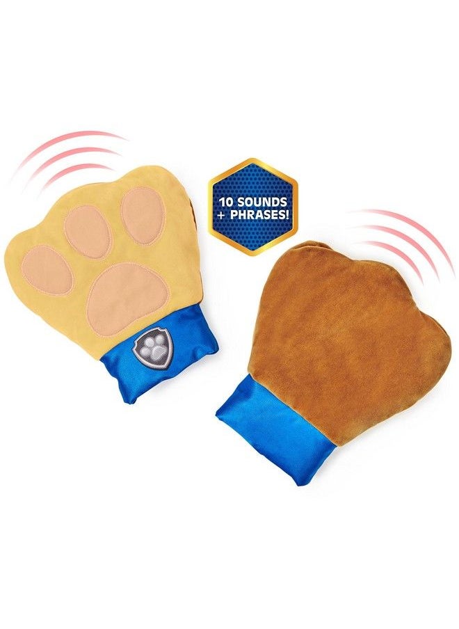 PAW PATROL - Chase Hero Paws Movie Role Play Plush Toy With 10 Sounds And Phrases For Pretend Play Kids Toys For Ages 3 And Up - Image 1