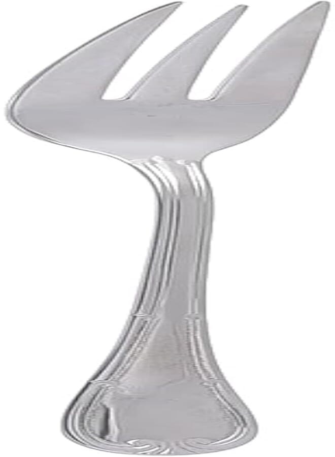 Oneid Georgia Stainless Steel Serving Fork - Silver