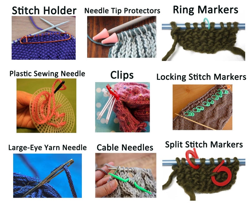 cuteDIY Knitting Accessories Knitting Kit Knitting Supplies Knitting Tools Cable Needles for Knitting Kits - Image 4