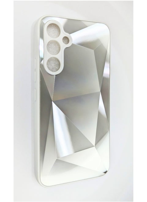 Samsung A54 Case, Protective Bling Mirror Diamond Phone Cover Case for Samsung A54 silver