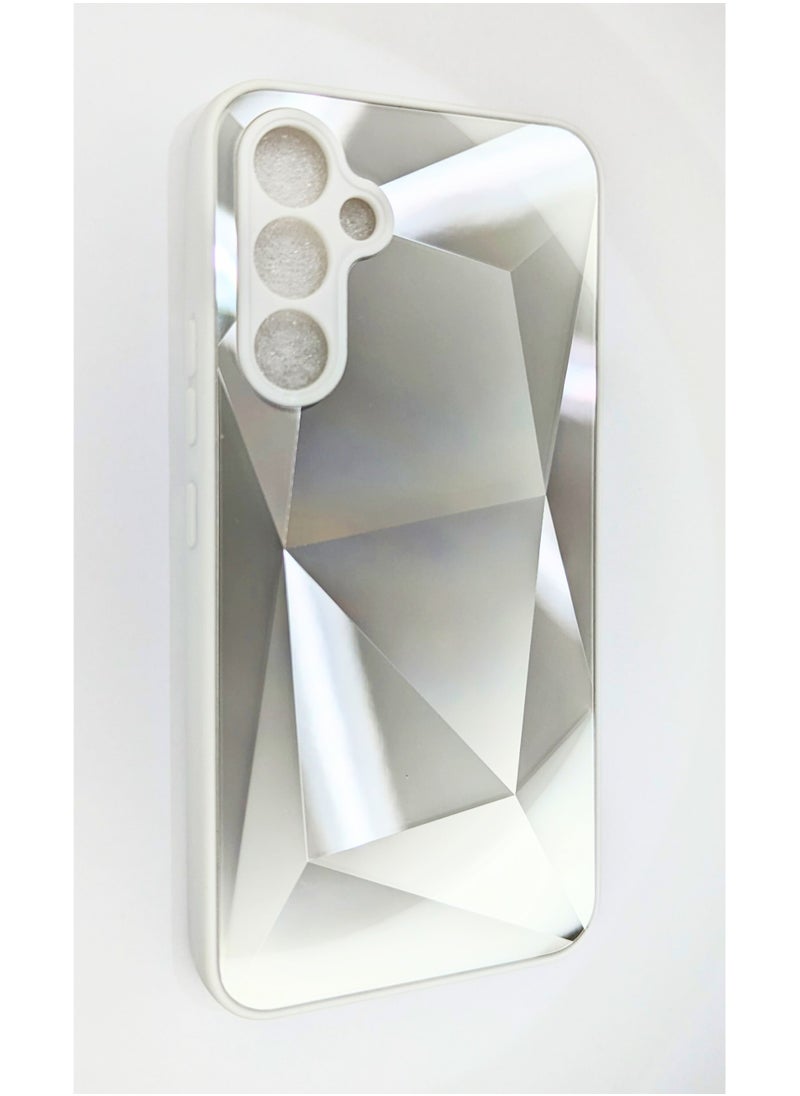 تي دبليو إي جي جي أو أن - جراب Samsung A54 ، جراب واقٍ لهاتف Samsung A54 فضي - Image 1
