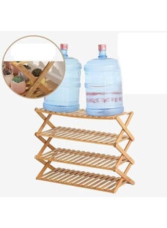 Generic 4-tier wooden shoe rack  - Image 3