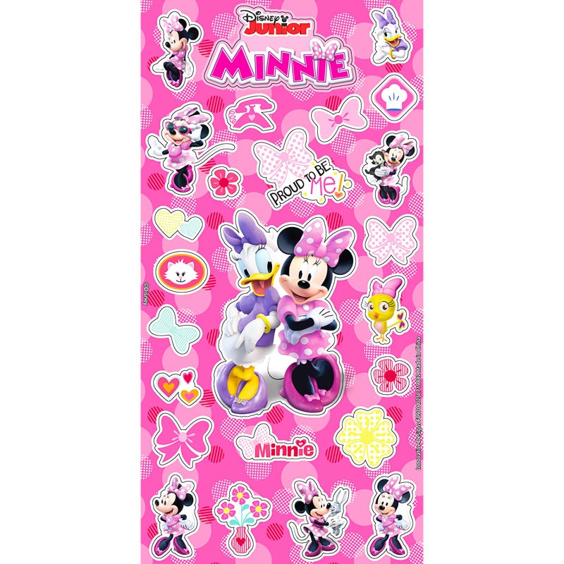 Disney Minnie Mouse Sippy Cup Set - 6 Pack Minnie Tumbler with Straw Bundle With Mickey Stickers and Princess Door Hanger (Minnie Cup for Toddlers Kids Adults) - Image 3