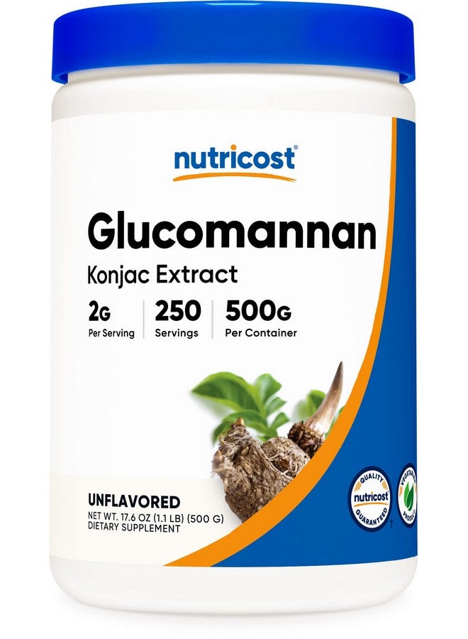 Nutricost مسحوق جلوكومانان 500 جرام - Image 2