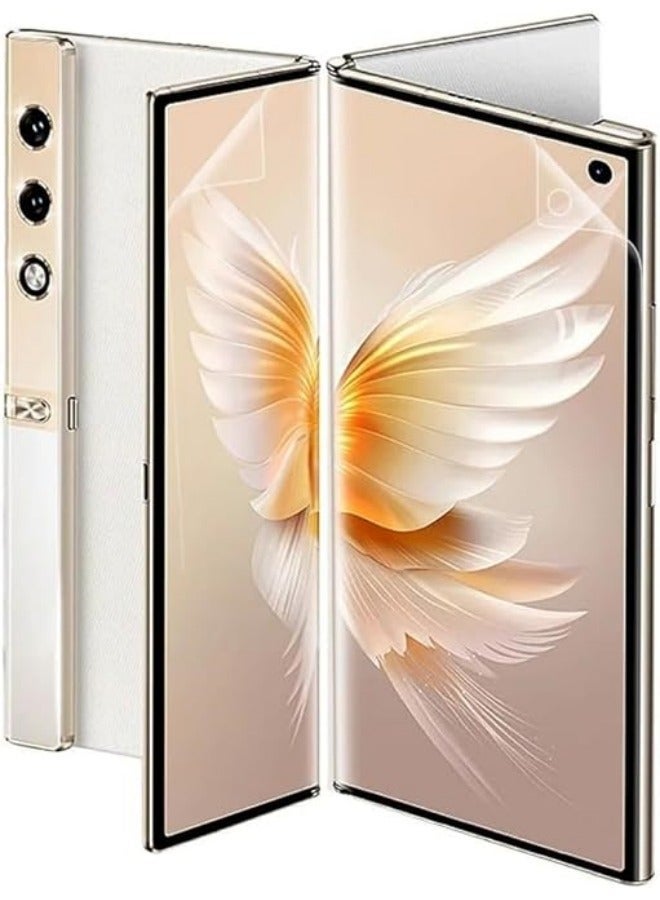 Compatible with Honor V Purse 5G, 2 Pack Inner Screen Protector, Anti-Scratch, High Sensitivity HD Soft TPU Flexible Hydrogel Film Protector  - Image 1