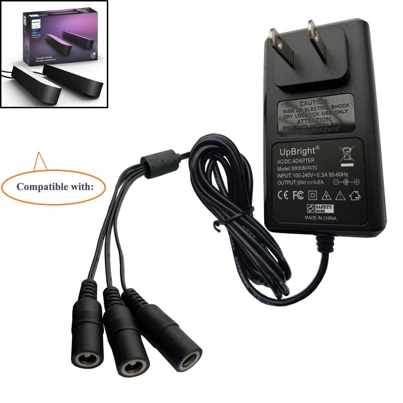 UpBright 24V AC/DC Adapter Compatible with Philips Hue Play Light bar Starter Set 440400980001 440400982931 S020XM2400083 78201 30 U7 78202 7820230U7 7820330U7 7820331U7 7820430U7 LED Power Supply - Image 5