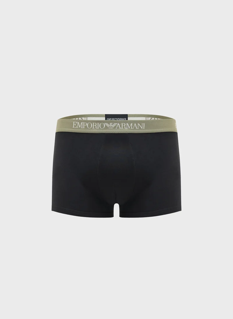 EMPORIO ARMANI 3 Pack Logo Band Boxers