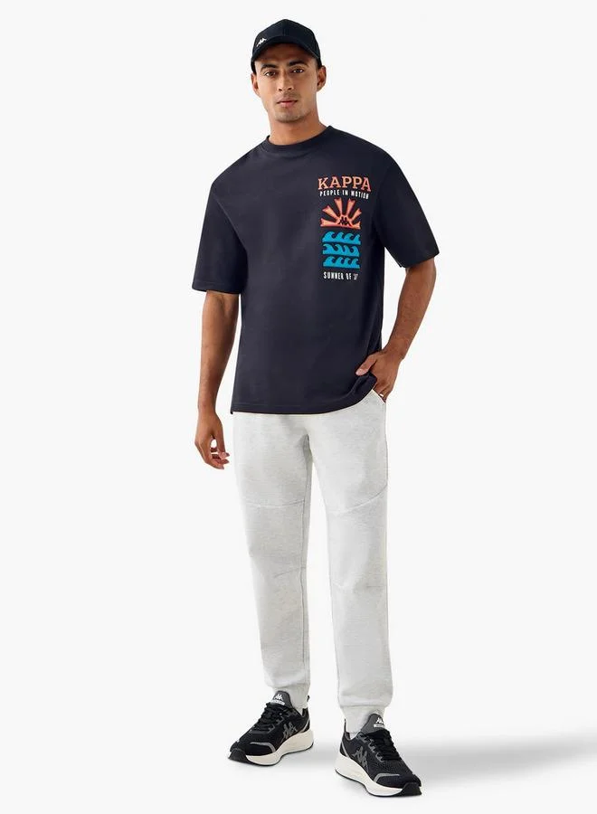 Kappa Kappa Drawstring Detail Joggers with Pockets