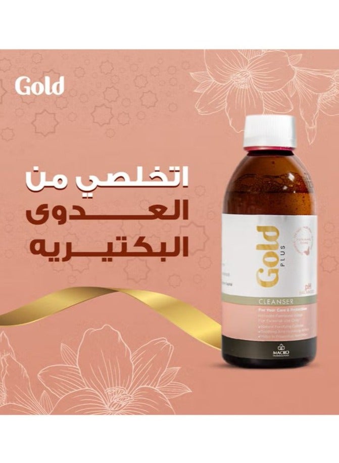 Gold Plus Cleanser Intimate Feminine Wash 250ml - Image 2