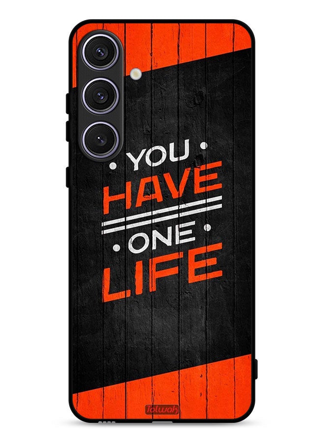 Tolwak Samsung Galaxy S25 FE Protective Case Cover You Have One Life - Image 1