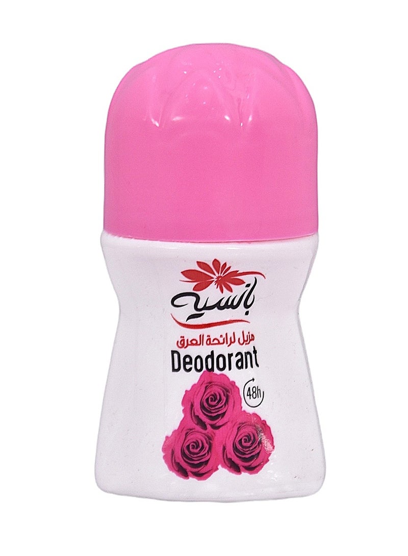 PANSSEE Pansy Roll-On Deodorant - Strong protection with an effective antiperspirant formula and a fresh scent for 48 hours, for daily use, 50 ml - Image 1