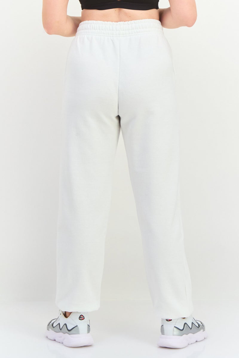 Champion Women Sportswear Fit Brand Logo Outdoor Sweatpants, White  - Image 3