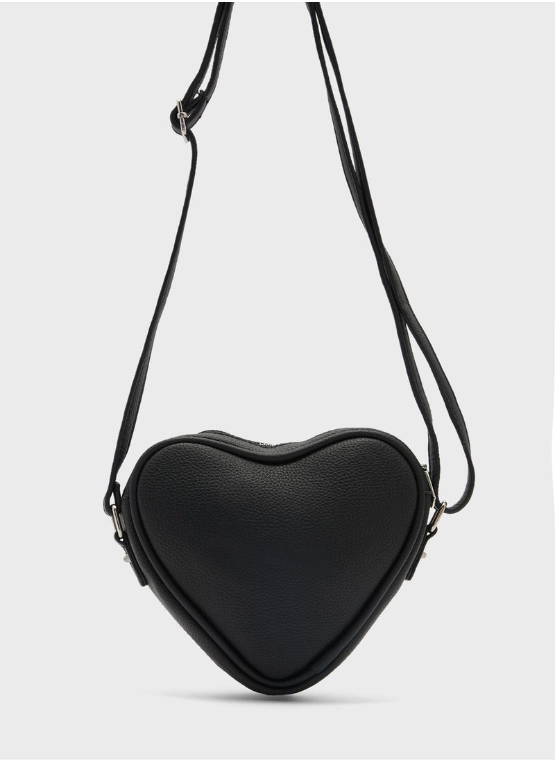 Ginger - Heart Shape Crossbody Bag - Image 1