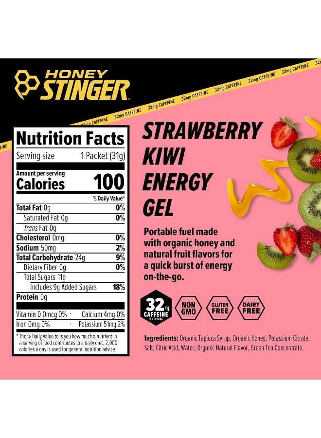 Honey Stinger Strawberry Kiwi Energy Gel - Image 3