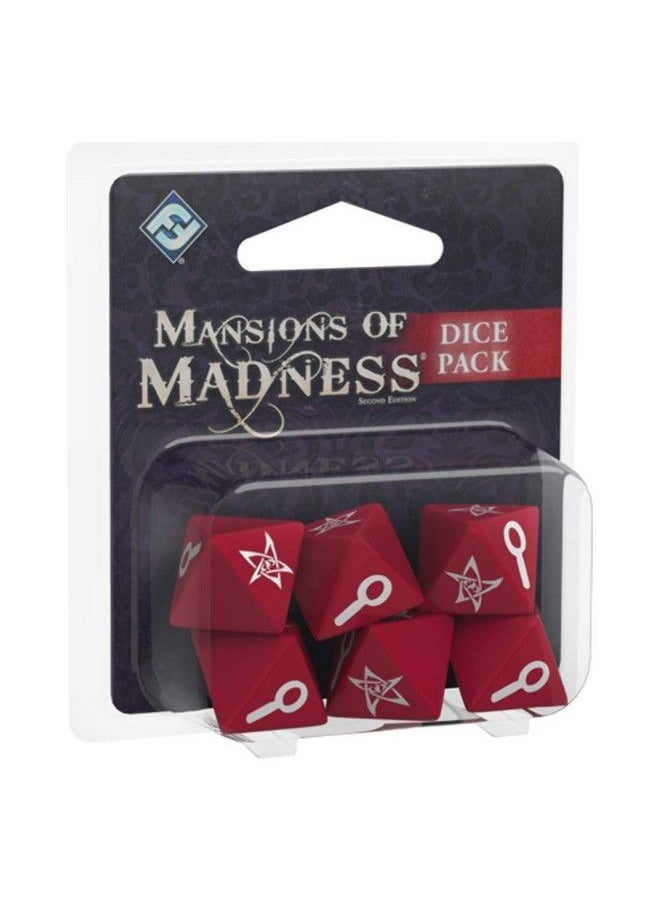 Fantasy Flight Games - Mansions Of Madness Second Edition Dice Pack Expansion ; Horror Game ; Mystery Board Game For Teens & Adults Ages 14+ ; 15 Players ; Average Playtime 23 Hours ; Made By Fantasy Flight Games , Brown - Image 1