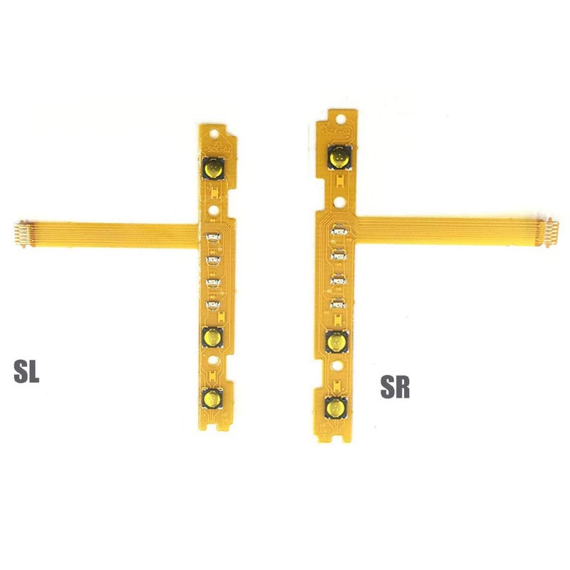 GGZone ZL ZR L SL SR Button Ribbon Flex Cable Replacement for Nintendo Switch Joy-Con Controller Repair Kit (L ZL ZR SL SR) - Image 3
