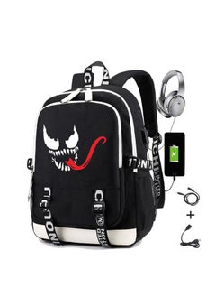 Venom Backpack, Business Bag, Rucksack, Bag, Pc Bag, Travel Bag, Sports Backpack, School Backpack, Casual Backpack, Travel Backpack, Multi-functional, Large Capacity, Outdoor, Travel, Work, School, Business Trip, Unisex
