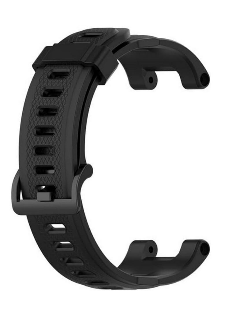 Replacement Silicone Watch Band for Huami T-Rex & T-Rex Pro Durable, Comfortable, Breathable, Adjustable Strap for All-Day Wear (1PCS) - Image 3