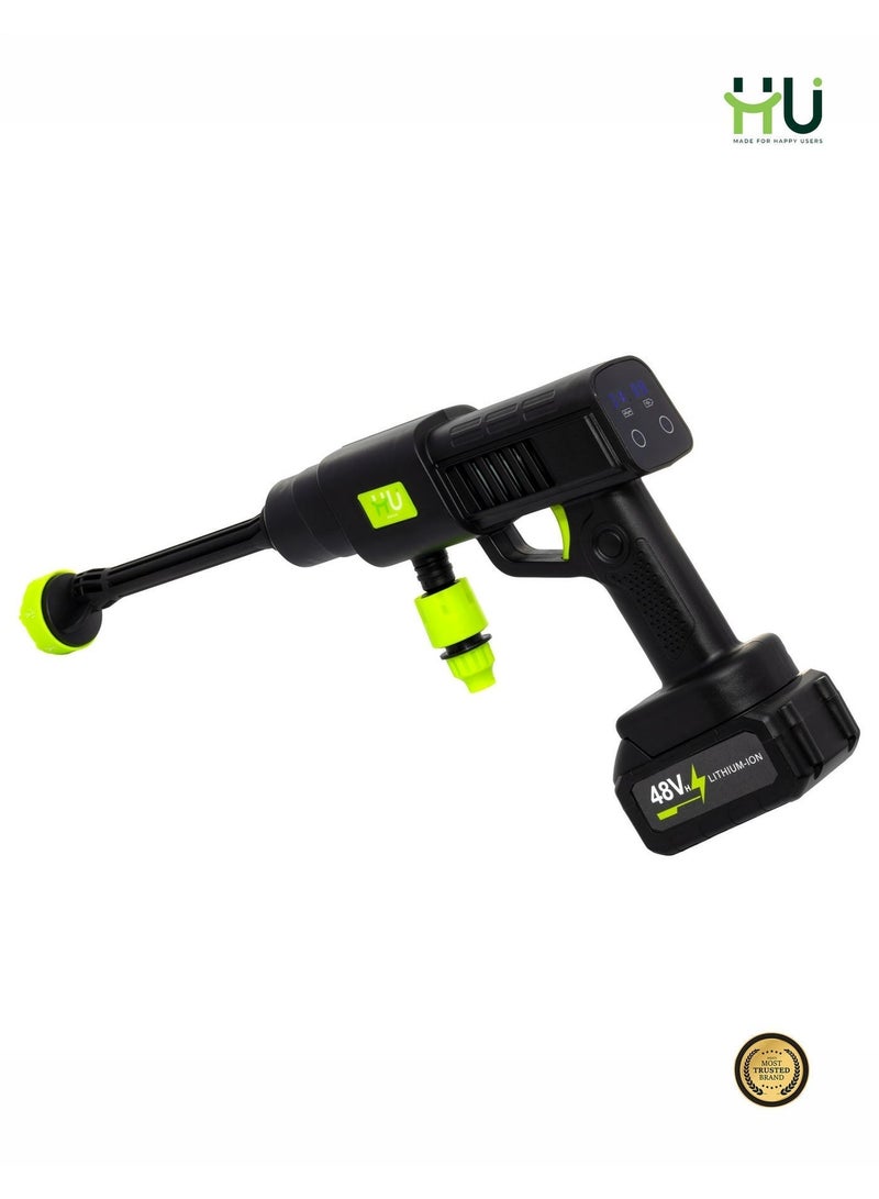 H U High Pressure Washer Gun – Portable Power Water Spray Cleaner for Car Wash, Garden, Patio & Heavy Duty Outdoor Cleaning - Image 5
