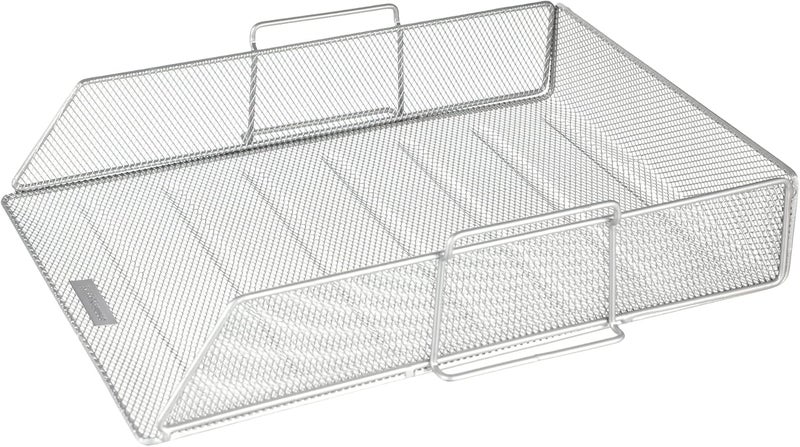 ErichKrause Letter tray ErichKrause Compass, Classic, silver - Image 1