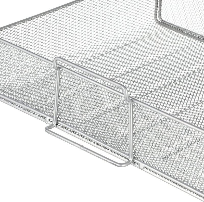 ErichKrause Letter tray ErichKrause Compass, Classic, silver - Image 3