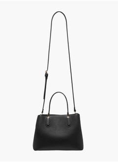 Flora Bella By Shoexpress Women Monogram Print Tote Bag with Handles and Zip Closure  - Image 2