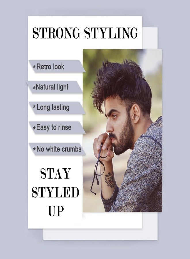 Lilium Shine Hair Wax, Strong Hold, Pro Vitamin B5, 85gm, Smooth Finish, Easy Styling - Image 3