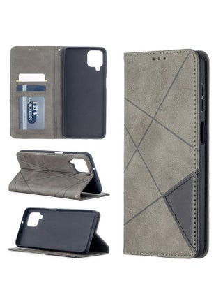 Case Cover For Samsung Galaxy A12 Prismatic Invisible Magnetic Horizontal Flip Leather Case with Holder & Card Slots & Photo Frame Grey - pzsku/Z4D5D84A5527339B73A02Z/45/_/1712772787/ba60df30-09ce-4461-a631-bb6c35f22942