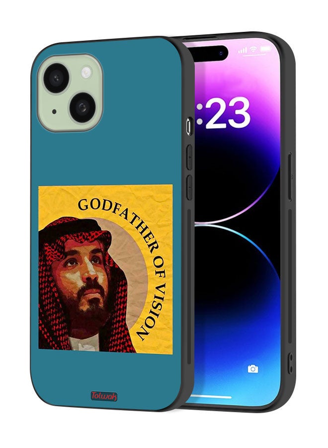 Tolwak Apple iPhone 15 Plus Protective Case Cover Godfather Of Vision - Image 1