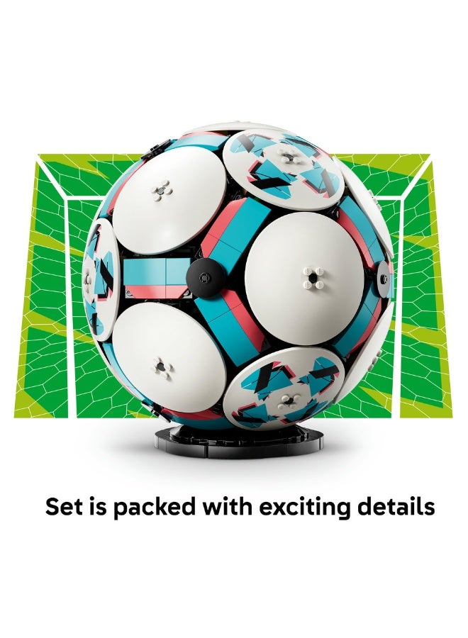 LEGO Editions Soccer Ball- 3D Display Model Building Kit 43019 (Age 10+, 1498 Pieces) - Image 2