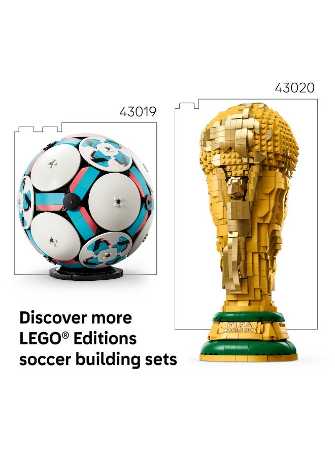 LEGO Editions Soccer Ball- 3D Display Model Building Kit 43019 (Age 10+, 1498 Pieces) - Image 3