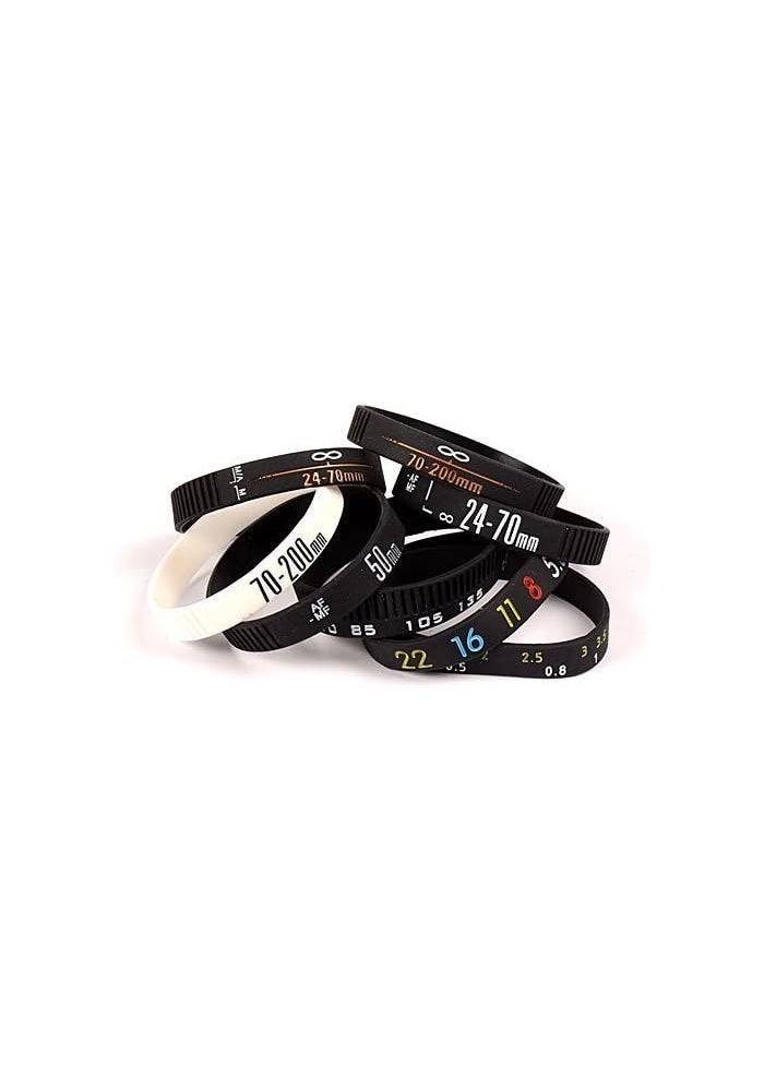DSLRKIT Photographer's Wristband Set for Lens Zoom Creep Prevention - Image 1